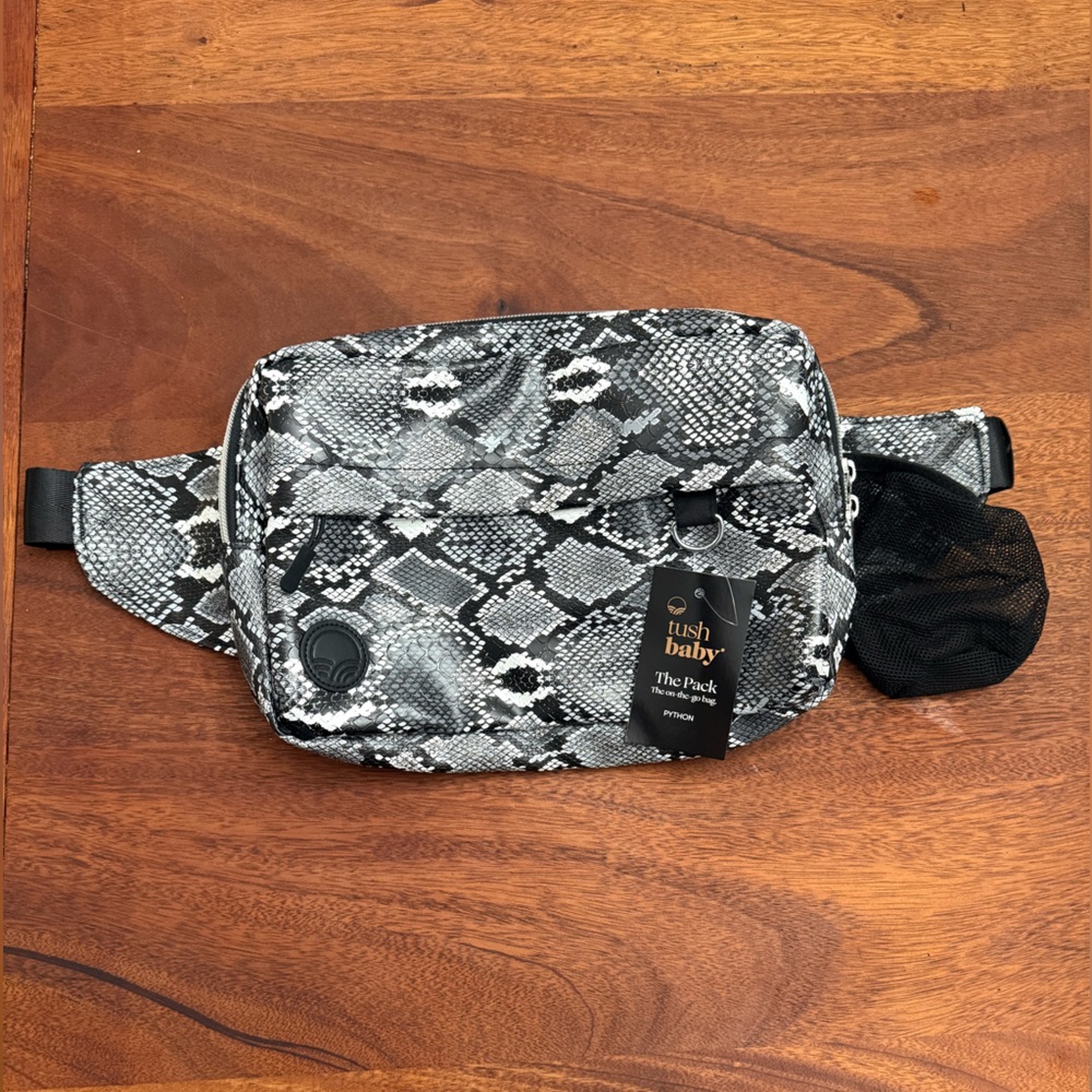 Tushbaby The Pack Crossbody in Python - Picture 11 of 14